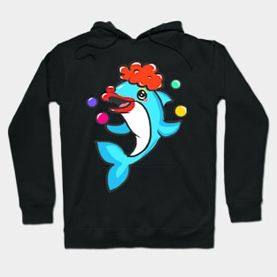 cute dolphin design whale fish animal welfare dolphin Hoodie